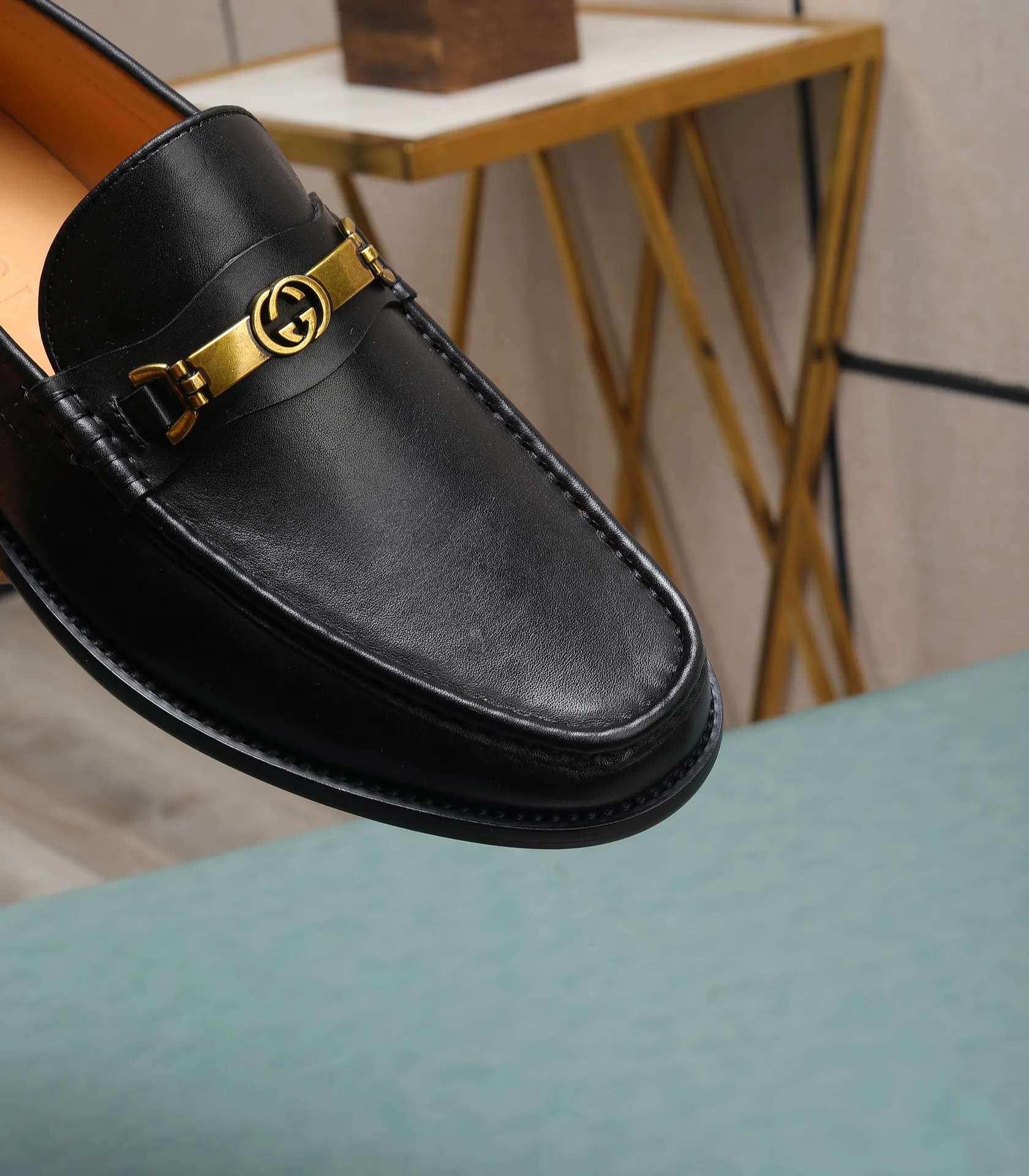 Men's shoes 💰580 📛📛Original (water-dyed cow lining) Gucci GUCCI official website formal shoes 🌀 Italian 🇮🇹 imported cowhide ➕ top imported water-dyed cowhide lining 💋 fine handmade original bottom, the real thing looks better when photographed in person Standard size 38-44